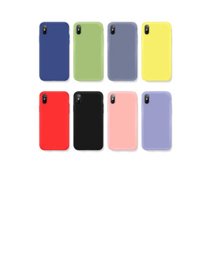 Silicone Case Para IPhone X- XR- Xs Max