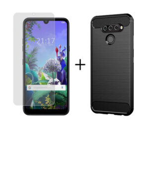 ¡¡¡Promoción!!!  Protector de pantalla en vidrio biselado + Tpu Antishock para LG