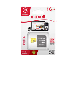 Memoria Micro Sd 16 GB Clase 10 Maxell